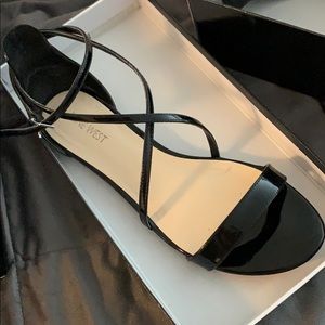Nine West Dollface Sandal - Black Patent